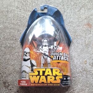 Star Wars Clone Trooper Action Figure - White and Black